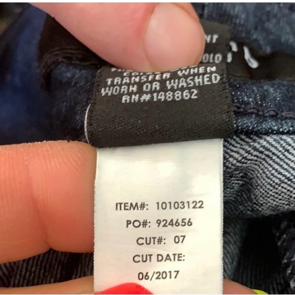 Torrid skinny cropped dark wash Jeans 20 - Picture 7 of 7